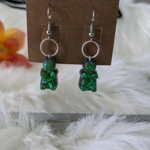 New! Black Gummy Bear Earrings!